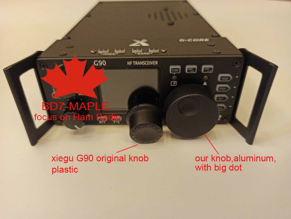 Windcamp G90 Knobs - Manopola in alluminio per Xiegu G90 QRP