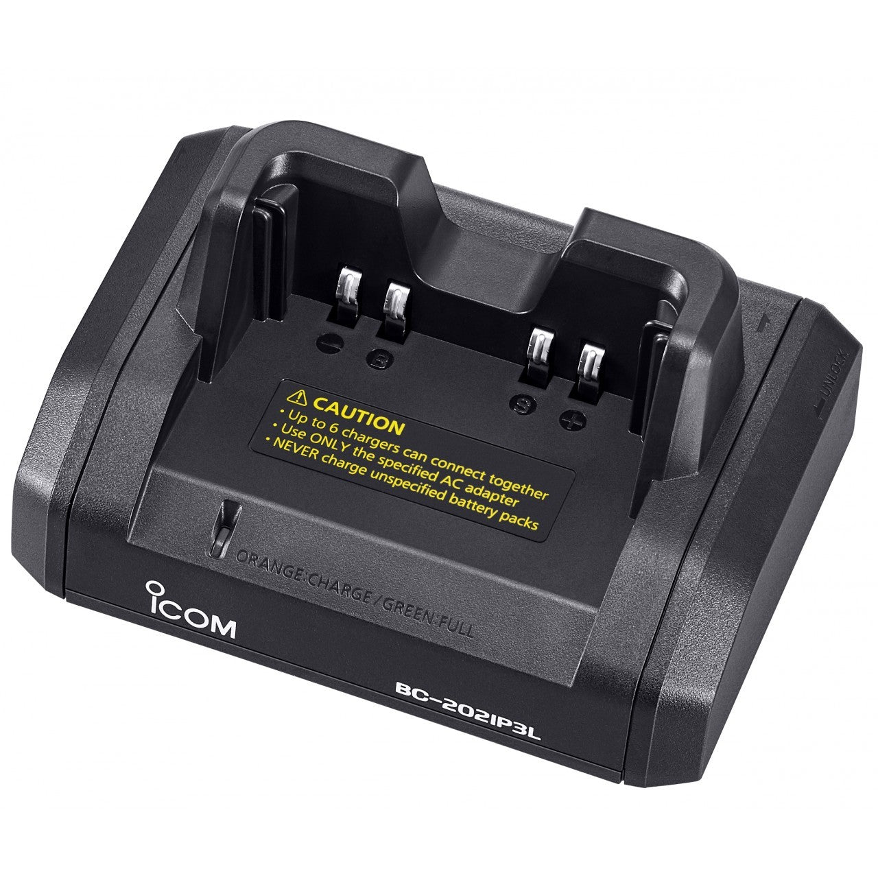 Icom BC-202IP3L + BC-123 Caricabatterie rapido da tavolo per IC-705/IP100/ID-52E