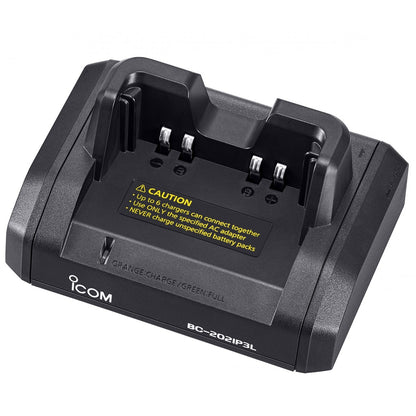Icom BC-202IP3L + BC-123 Caricabatterie rapido da tavolo per IC-705/IP100/ID-52E