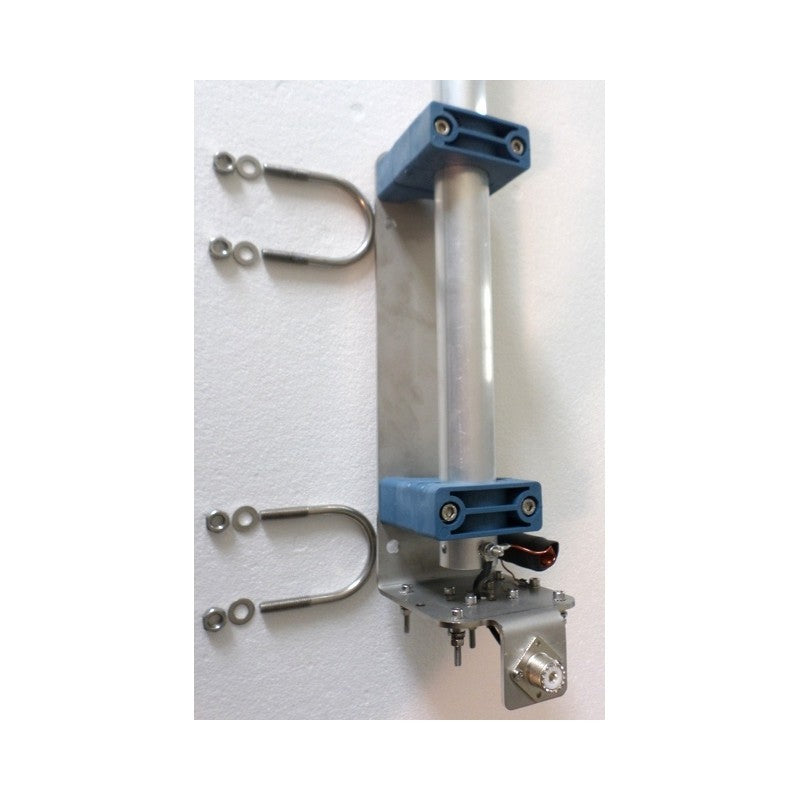 Prosistel PST-40VF Antenna verticale monobanda 40 m. con radiali filari  1/4 lambda

Height: ~ 10.4m