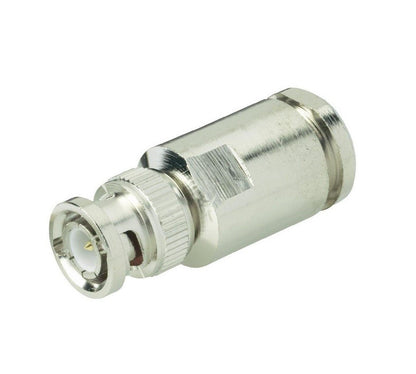 HRS BNC7PRO Connettore professionale BNC maschio a morsetto per cavi 7 mm