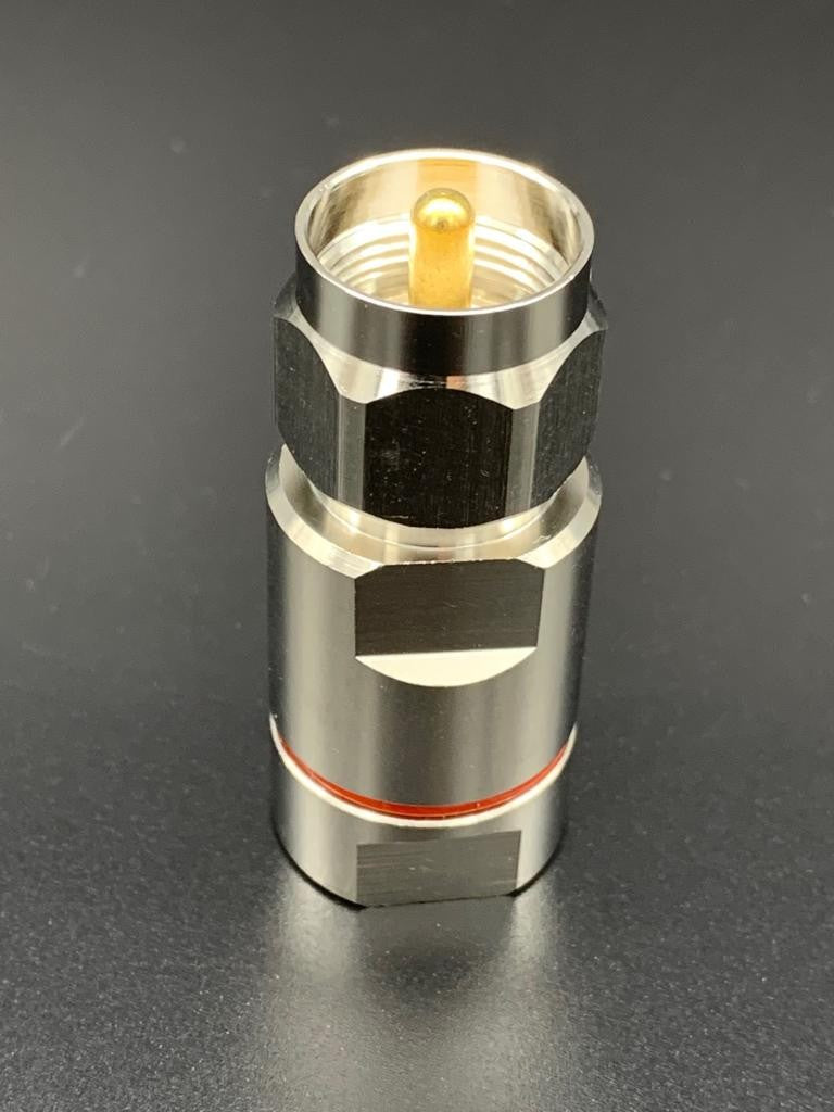 HRS PL12PRO Connettore professionale PL maschio per cavi CELLFLEX 1/2"
