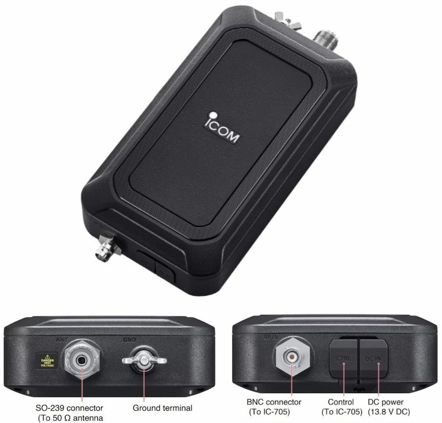 ICOM AH-705 ACCORDATORE D'ANTENNA AUTOMATICO PER ICOM IC-705