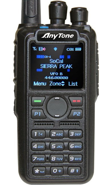 ANYTONE AT-D878UVII PLUS - Ricetrasmettitore Portatile VHF/UHF con APRS e Bluetooth