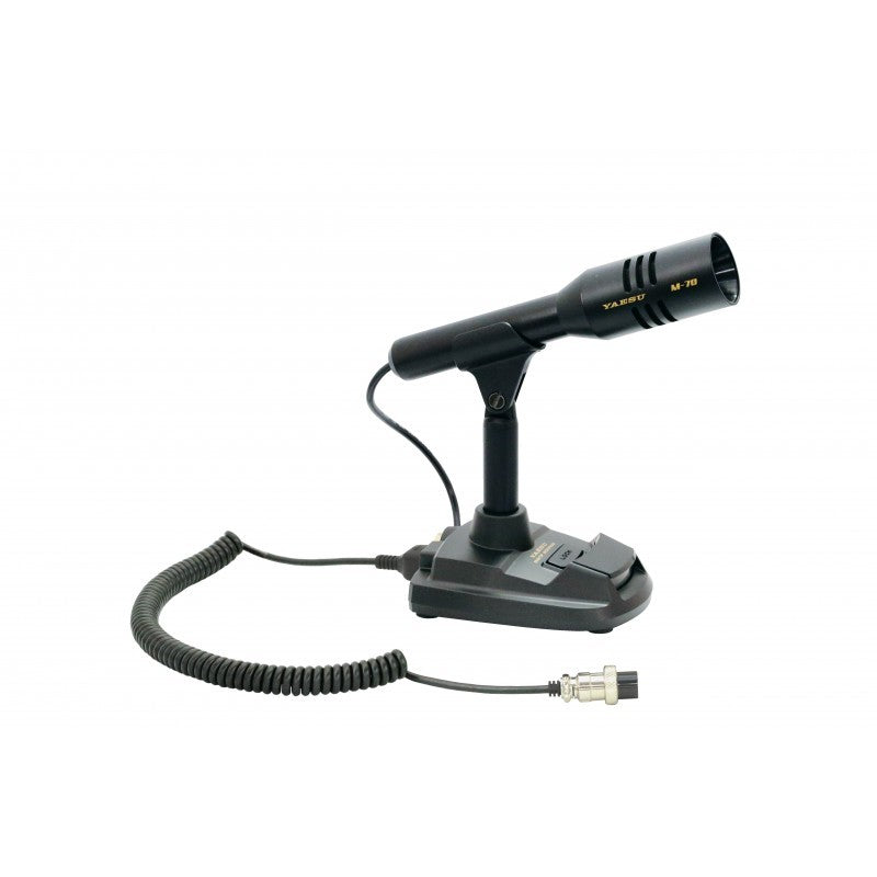 Yaesu M-70 - Microfono da tavolo adatto sia per apparati con connettore 8 poli che plug RJ45