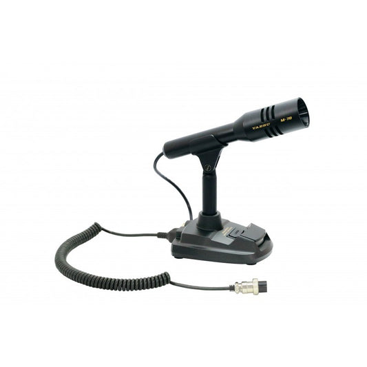Yaesu M-70 - Microfono da tavolo adatto sia per apparati con connettore 8 poli che plug RJ45