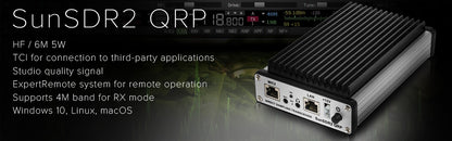 SunSDR2 QRP - Ricetrasmettitore SDR QRP HF & 6m 5 W