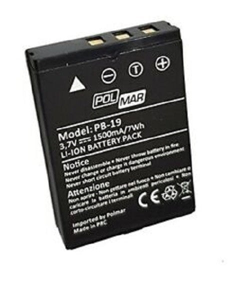 PB-19 Batteria ricambio per Polmar MINI, Navy015F,  Yaesu VX3, 1200mAh 3,7V