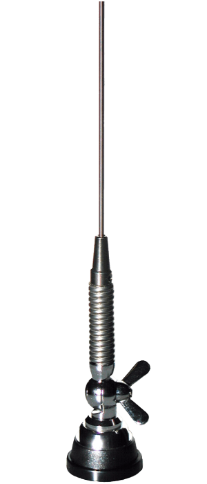 Sirio MGA 108-550 S - Antenna stilo con molla su base professionale, tarabile da 108 a 550 MHz