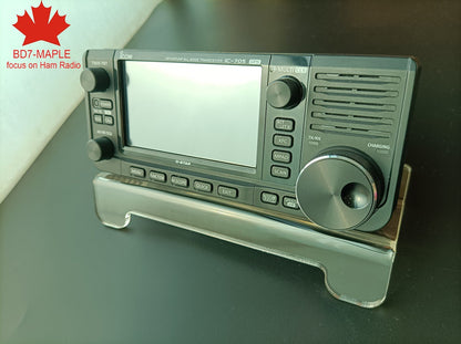 Windcamp Base supporto in plexiglass per IC-705 QRP, trasparente