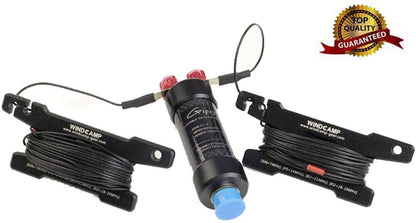 Windcamp Gipsy - Antenna dipolo 5-50 MHz orizzontale portatile per QRP e QRO fino a 100W