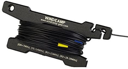 Windcamp Gipsy - Antenna dipolo 5-50 MHz orizzontale portatile per QRP e QRO fino a 100W