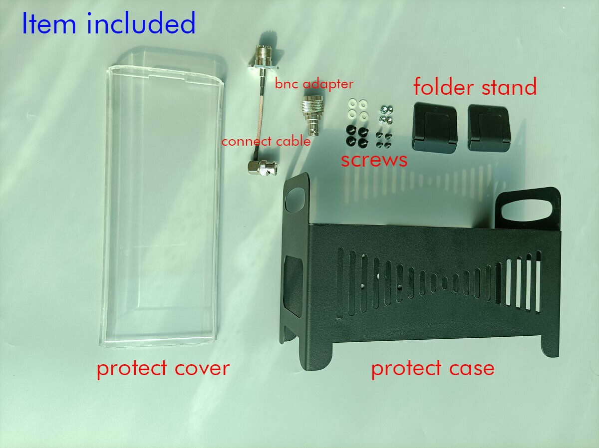 Windcamp Protective case + cover plexiglass for ICOM IC-705 QRP