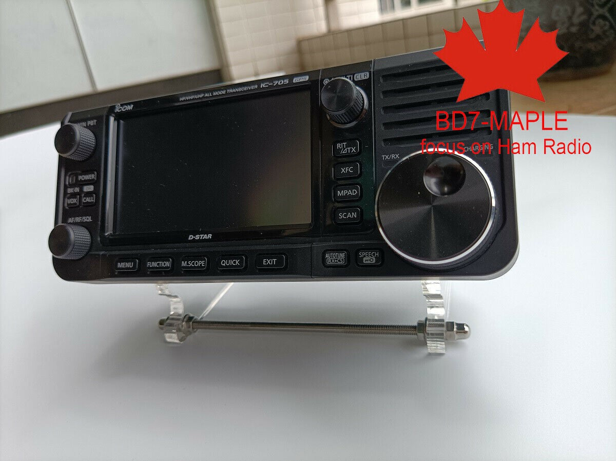 Windcamp - Base supporto desktop per IC-705 QRP
