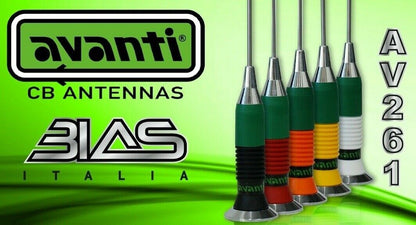 AVANTI AV261 - Antenna CB 1,5kw 196 cm. + cavo AVSPECIAL by MESSI & PAOLONI
