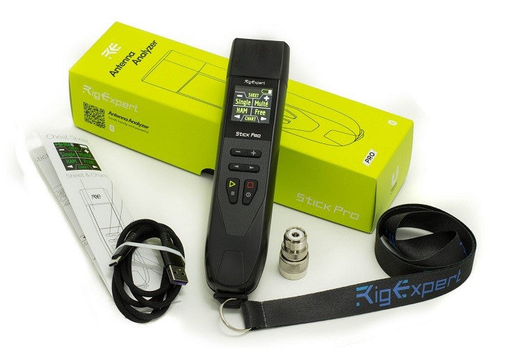RigExpert STICK PRO - Analizzatore d'antenna  0.1-600 MHz  bluetooth