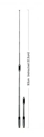 Diamond SRH-770 - Antenna bibanda alto guadagno lungh.91 cm.