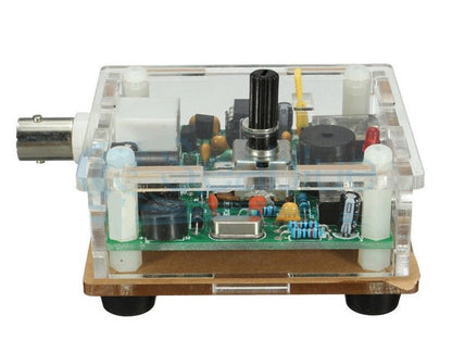 HRS QRP Kit - Ricetrasmettitore cw banda 40 metri 7.023 MHz con box plexiglass