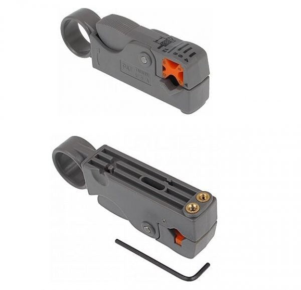 Pinza spelafili per cavo coassiale RG58 RG59 RG6 per crimpatura