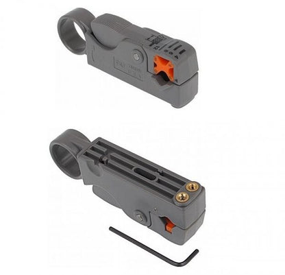 Pinza spelafili per cavo coassiale RG58 RG59 RG6 per crimpatura