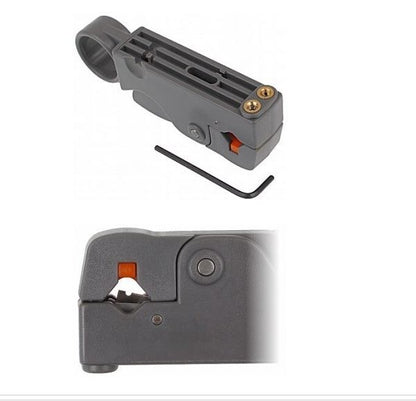 Pinza spelafili per cavo coassiale RG58 RG59 RG6 per crimpatura