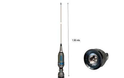 Sirio TURBO 5000 PL antenna veicolare con base attacco PL