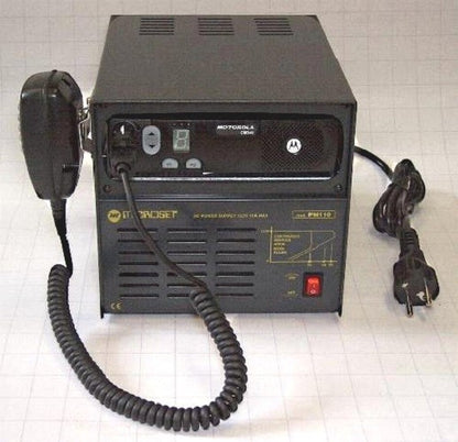 PM112AB Microset Alimentatore contenitore apparato + altoparlante + batteria tampone  12V 7Ah