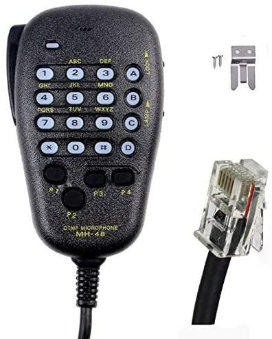 Yaesu MH-48A6JA Microfono con DTMF ricambio per FT-1900R, 2900R, 7800R, 8800R, 8900R, FTM-35, 3100, 3200, 2980, 3207, 7250