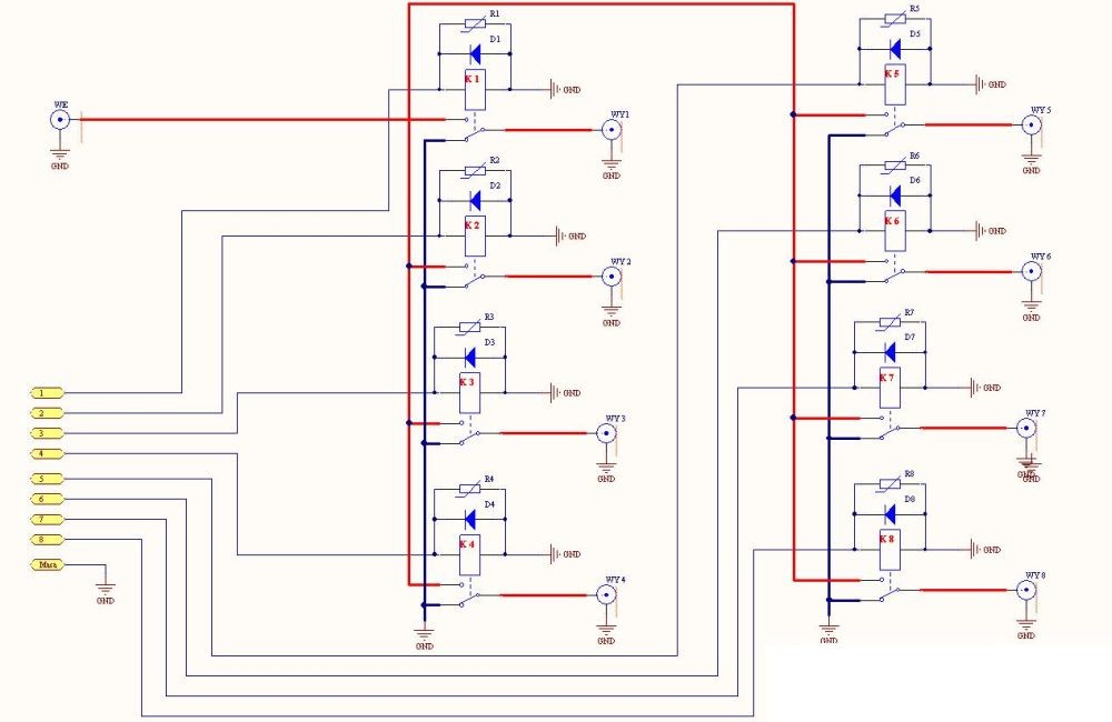 HRS-8 Commutatore d'antenna 8 posizioni - Automatico