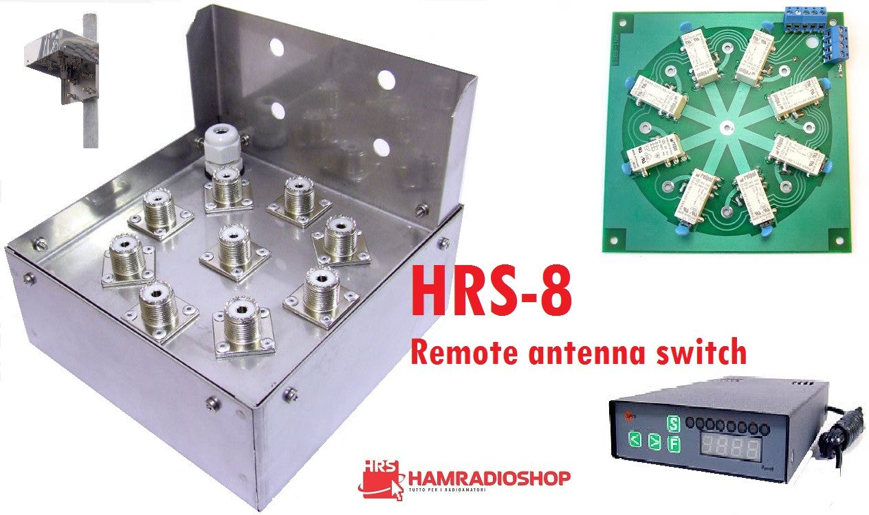 HRS-8 Commutatore d'antenna 8 posizioni - Automatico