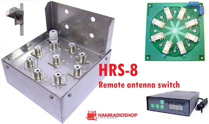 HRS-8 Commutatore d'antenna 8 posizioni - Automatico