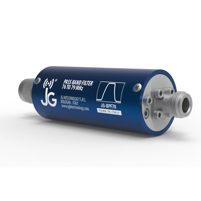 JG-BPF78 Filtro passa banda 70-79MHz per Forze dell'Ordine