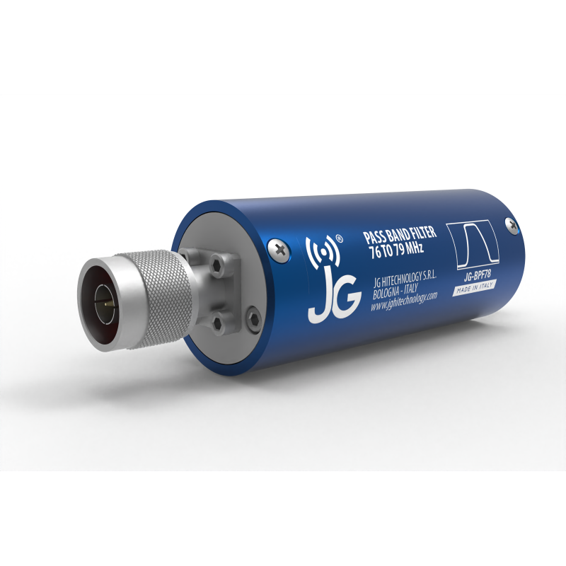 JG-BPF78 Filtro passa banda 70-79MHz per Forze dell'Ordine