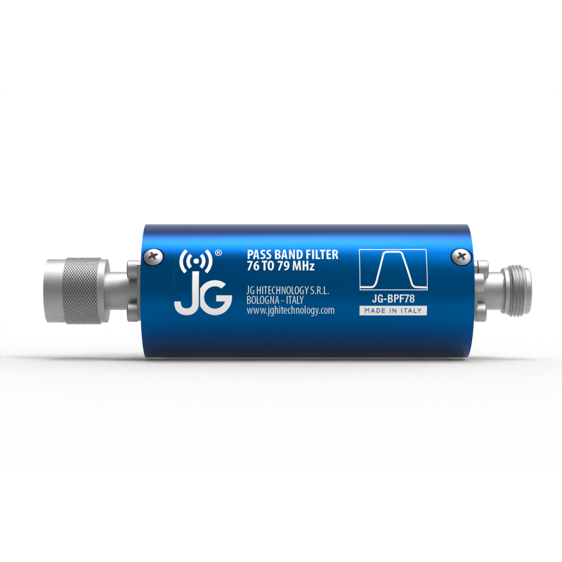 JG-BPF78 Filtro passa banda 70-79MHz per Forze dell'Ordine