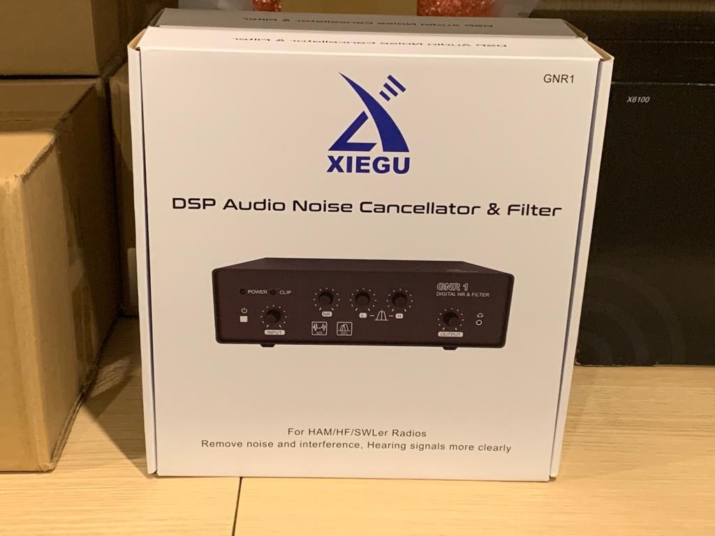 XIEGU GNR1 - DSP AUDIO NOISE CANCELLATOR & FILTER