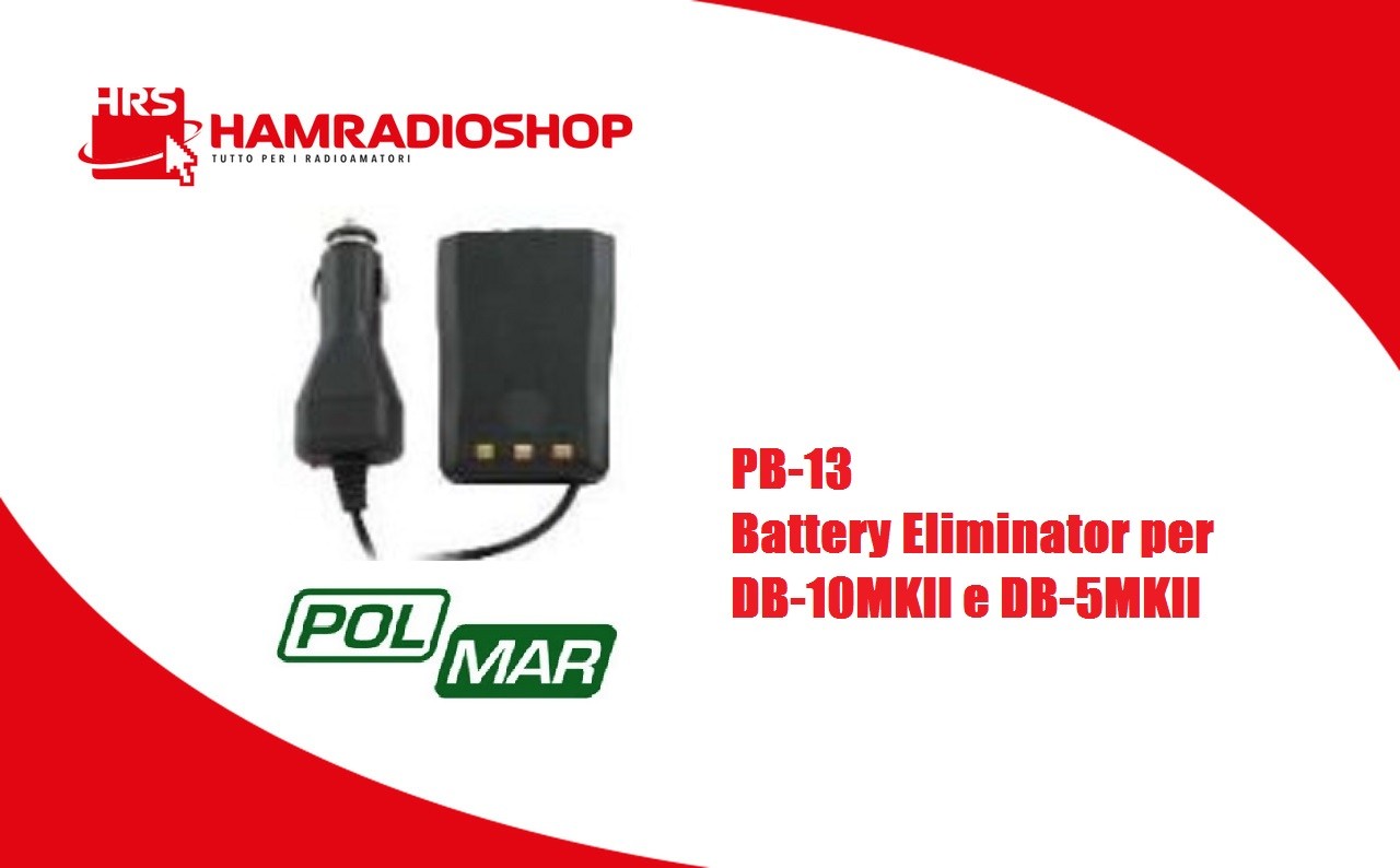 Battery eliminator per DB-5MKII/DB-10MKII