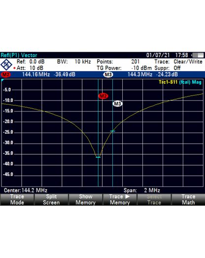 83JXX26 Antenna direttiva 8 elementi 144 e 3 in 50 MHz