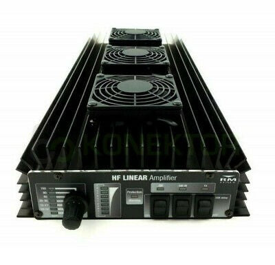 RM HLA-300V PLUS BLACK Amplificatore lineare HF con filtri, 300 Watts FM/550 SSB