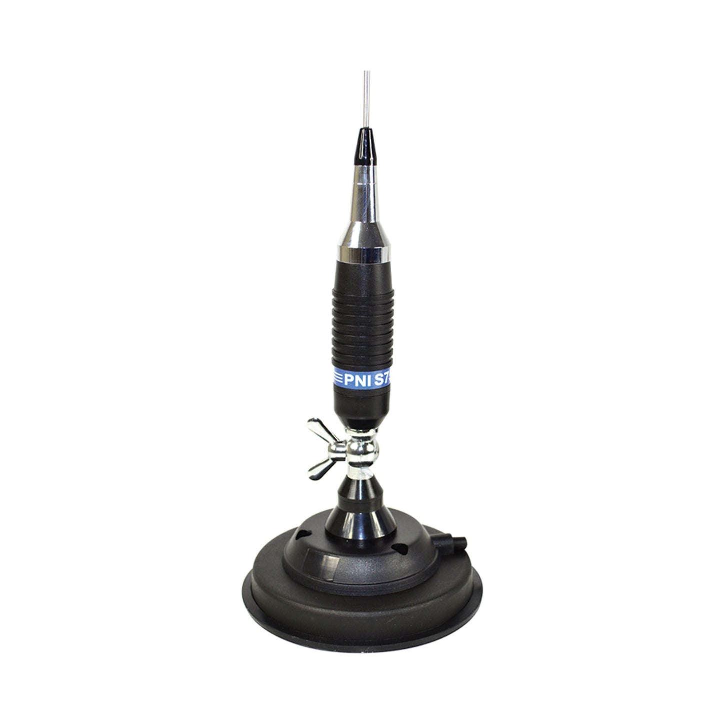 Antenna CB PNI S75 con farfalla, 26-28MHz, lunghezza del picco 54 cm, magnete 125mm incluso