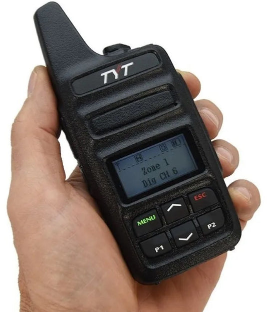 TYT MD-430 - Ricetrasmettitore portatile Analogico e Digitale DMR-446 TIER I