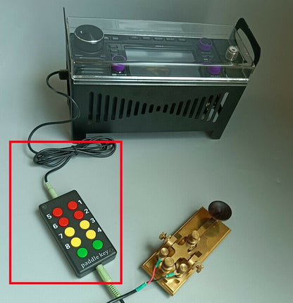 Tastierino esterno memorie con key CW per Icom IC 705 & IC-7610