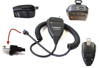 MC-45 PLUG Microfono per apparati veicolari KENWOOD attacco RJ45