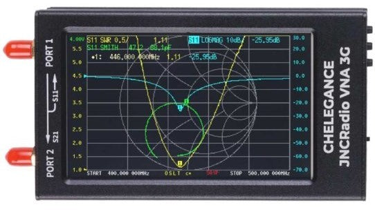 JNC VNA-3G Analizzatore di rete vettoriale da 50 kHz a 3 GHz