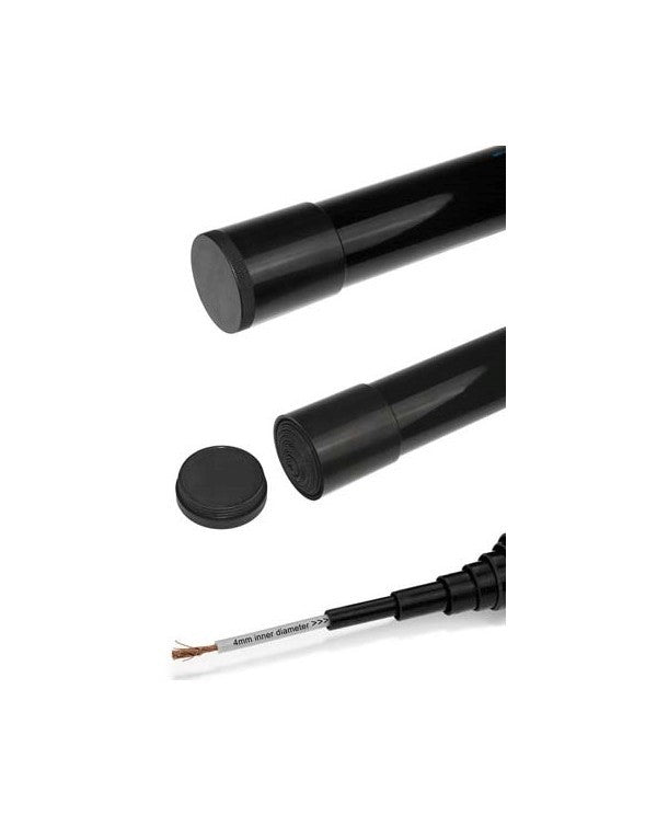 PLT-12 Spiderbeam Palo telescopico in fibra di vetro lung. 12 m. ottimo in portatile QRO o QRP.