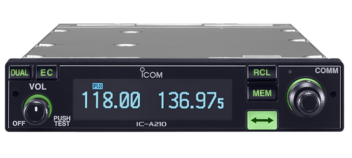 IC-A210E RTX in banda aereonautica step 8,33 kHz 6W RF