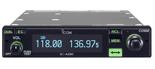 IC-A210E RTX in banda aereonautica step 8,33 kHz 6W RF