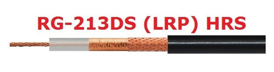 RG-213DS HRS - Cavo coassiale 10.3 mm doppia schermatura, Vendita al metro
