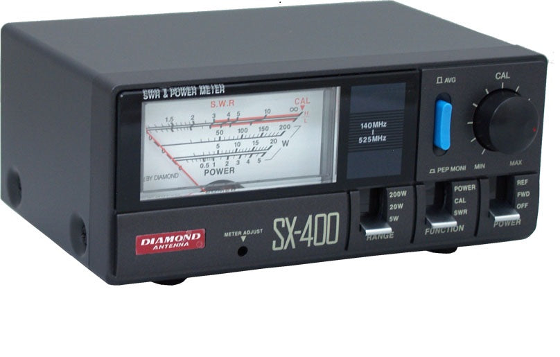Diamond SX-400 - Rosmetro/Wattmetro 140-525 Mhz - 5/20/200 Watt