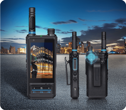 Inrico S200 PoC Radio Ricetrasmettitore 4G LTE portatile per uso professionale