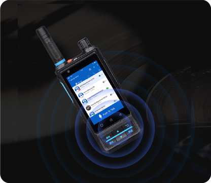 Inrico S200 PoC Radio Ricetrasmettitore 4G LTE portatile per uso professionale